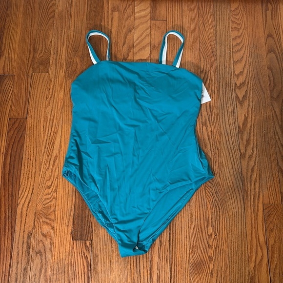 Andie The Rockley One Piece Swimsuit Baltic plus size XXL NWT - Picture 3 of 8